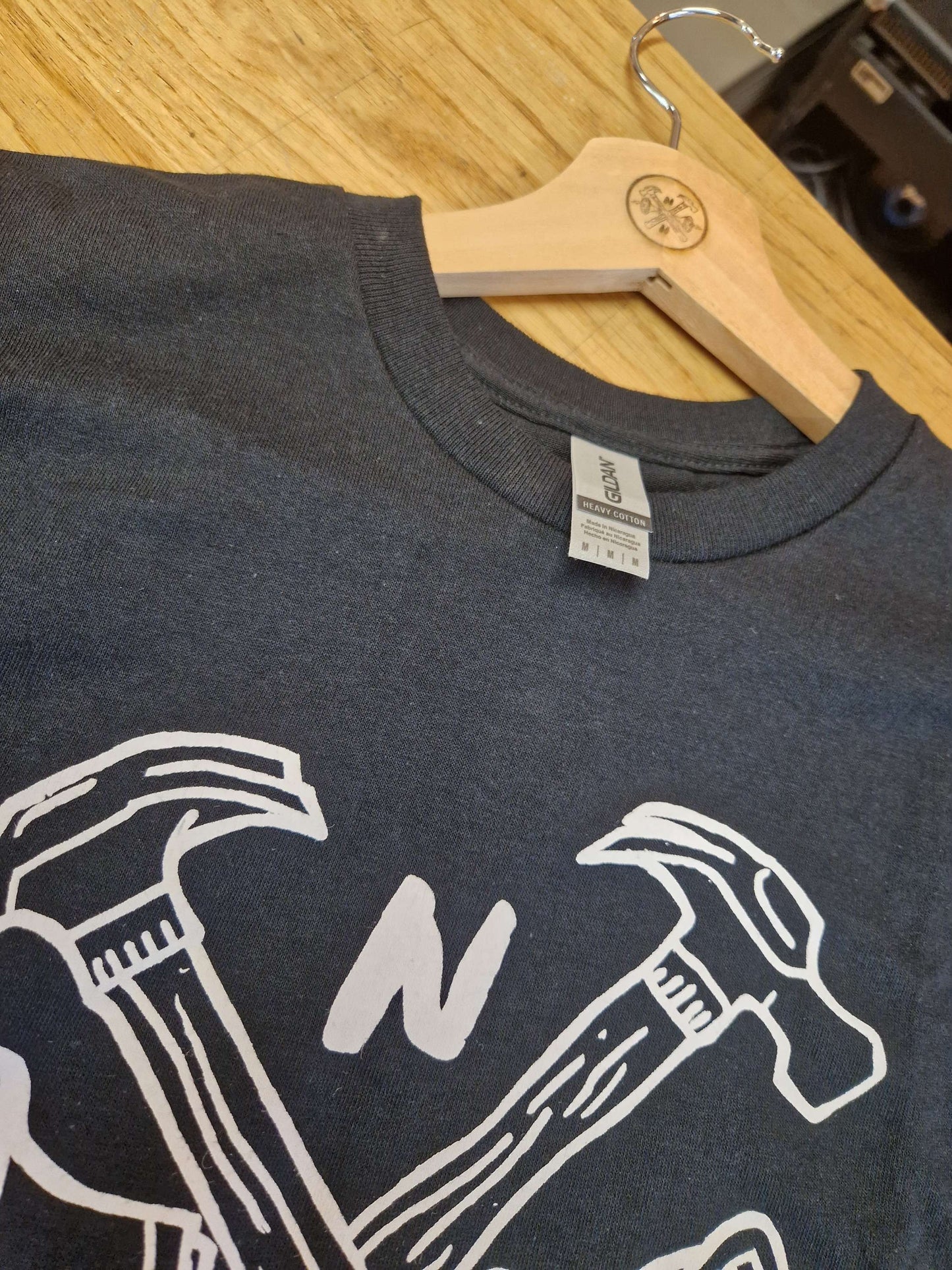 Noisy Hammer Logo T-shirt image 2