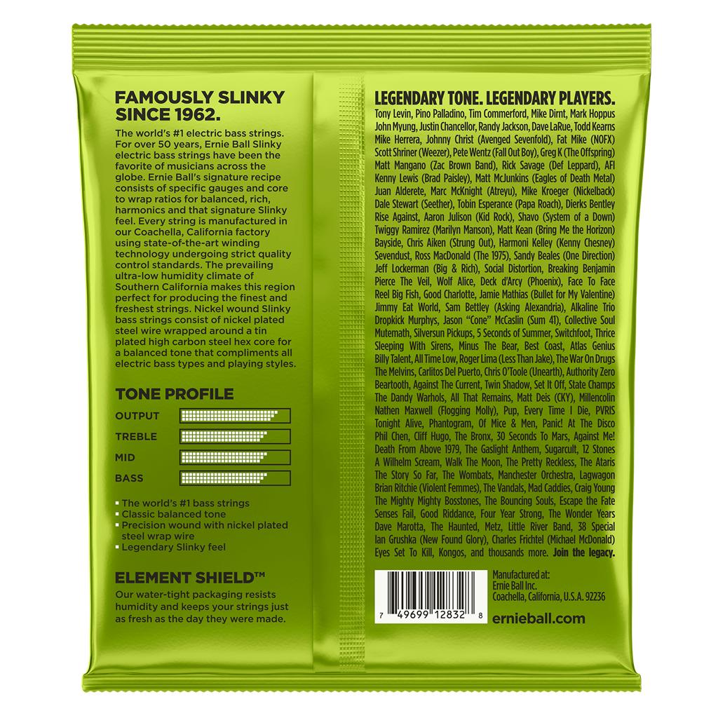 Regular Slinky Nickel Wound Electric Bass Strings 50-105 Gauge