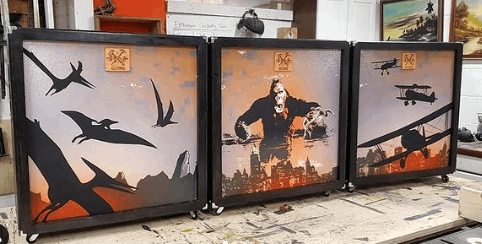 Lightweight Custom Printed Guitar Cabinet Grill Cloth