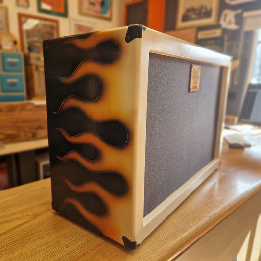 Hot Rod Flame Custom Shop 2x12 Standard Guitar Speaker Cabinet image 1