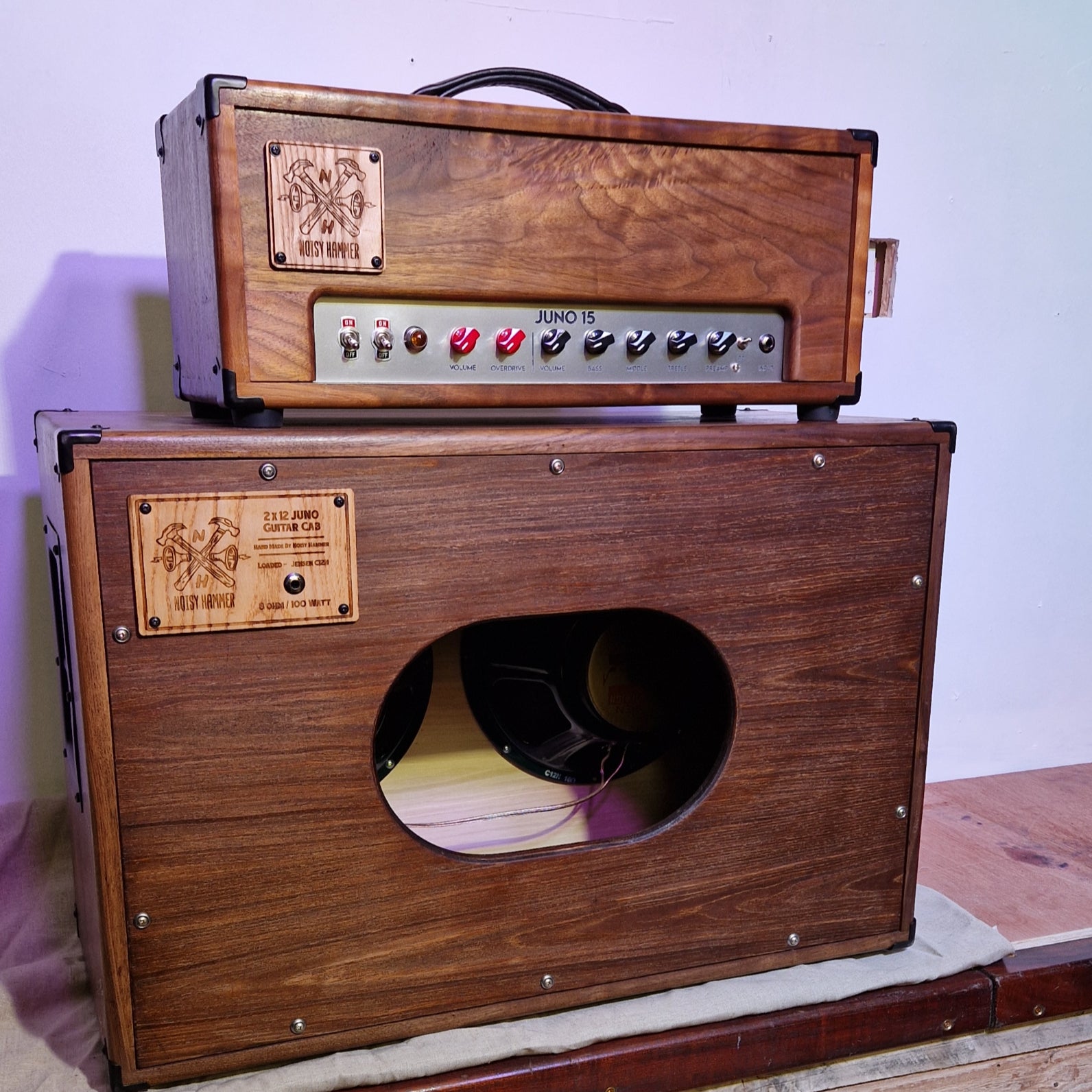 Noisy Hammer Juno 15w Guitar Amplifier + 2x12" or 1x15" cab image 12