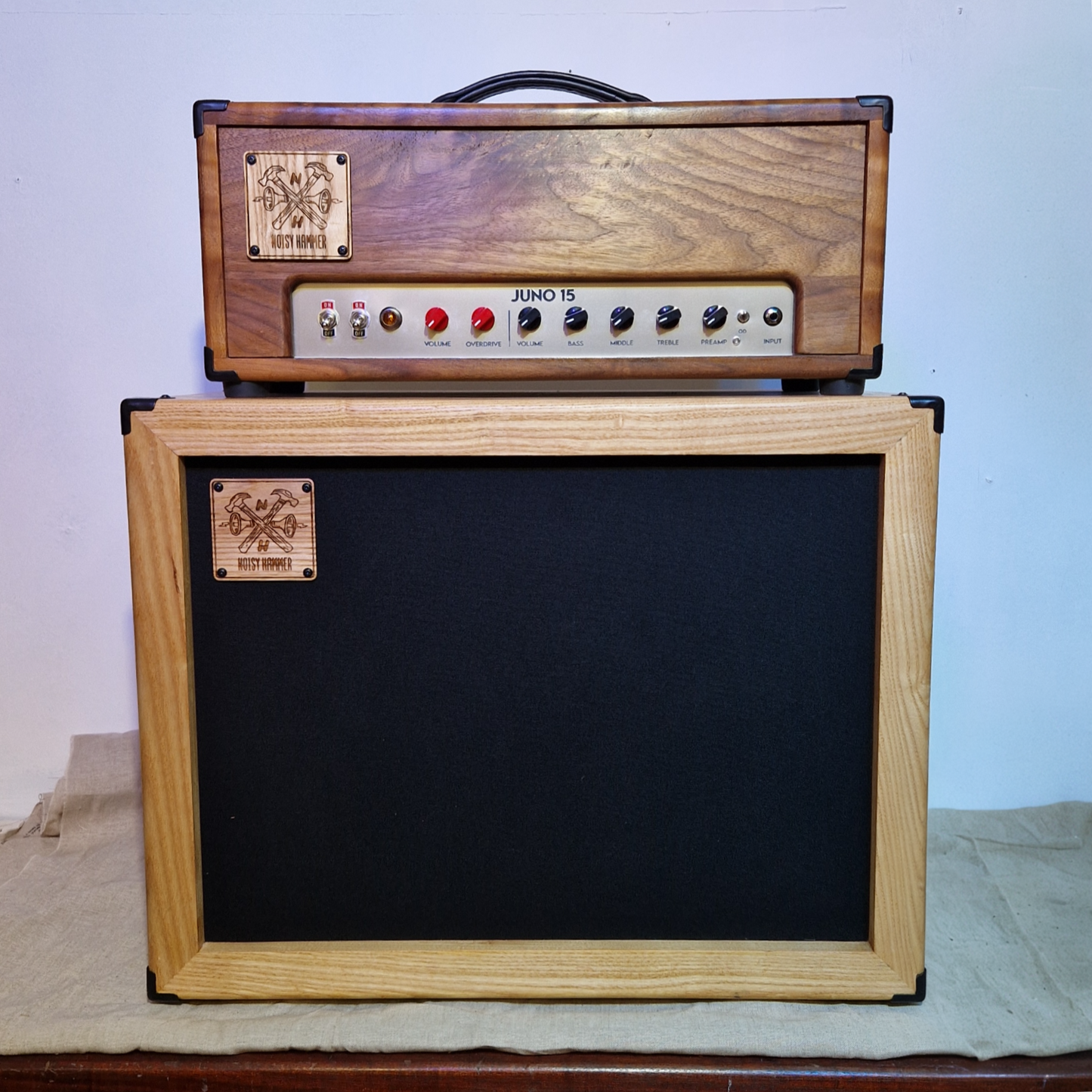 Noisy Hammer Juno 15w Guitar Amplifier + 2x12" or 1x15" cab image 0