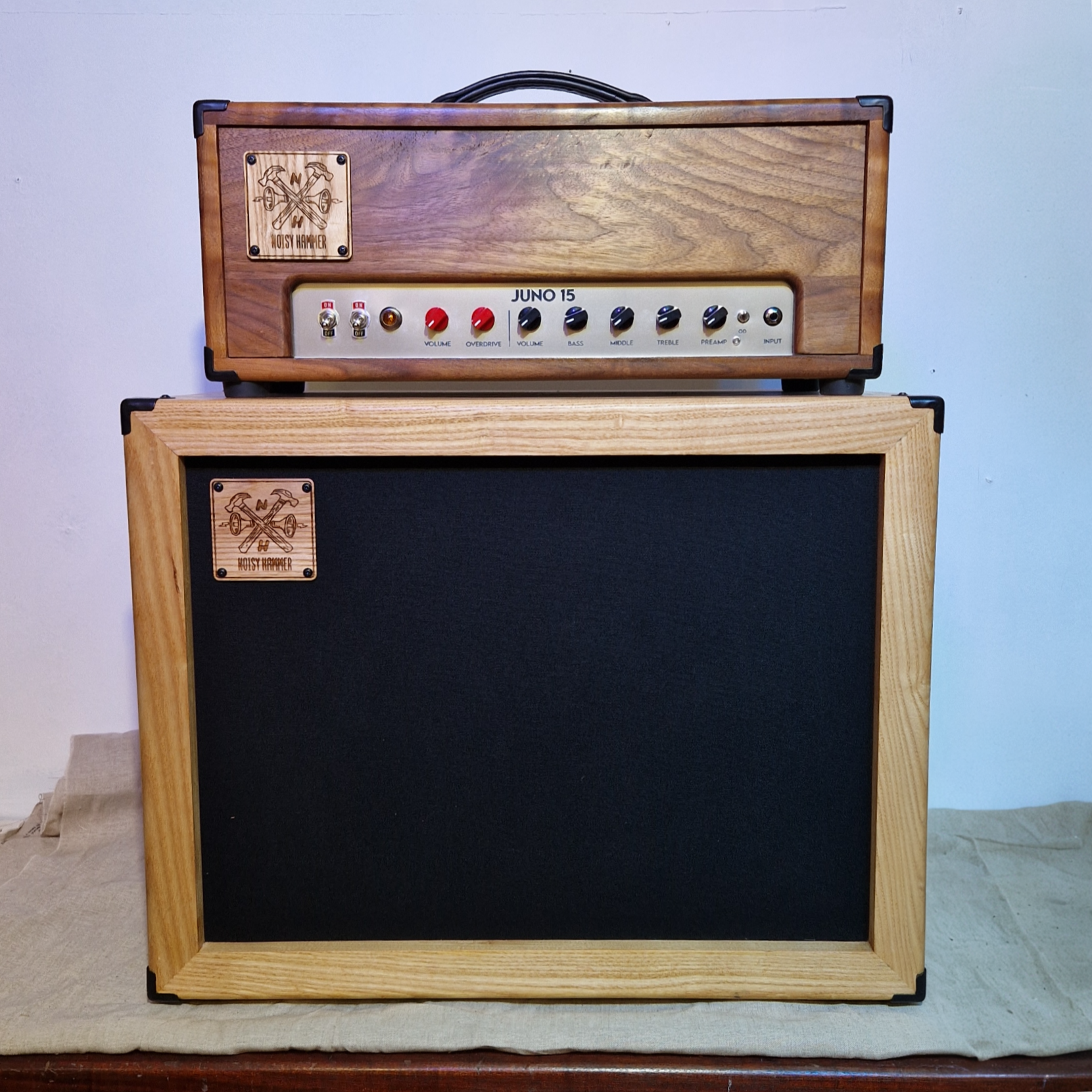 Noisy Hammer Juno 15w Guitar Amplifier + 2x12" or 1x15" cab image 0