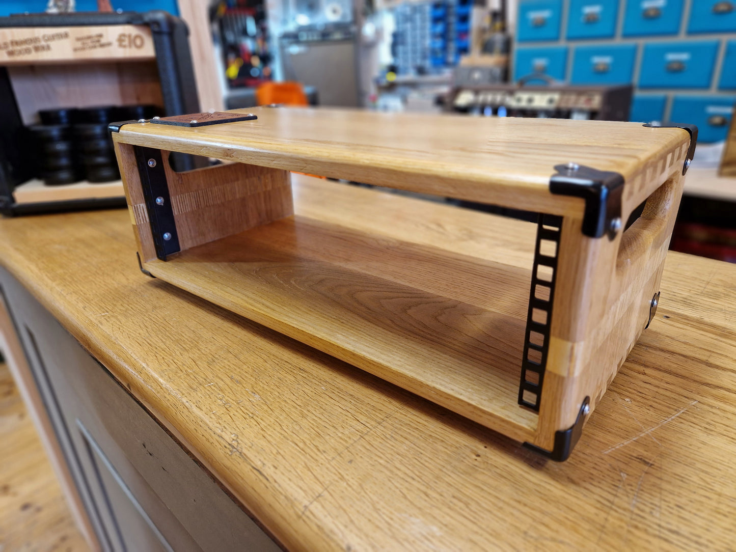 Custom Studio Hardwood Rack Unit Enclosure Headshell