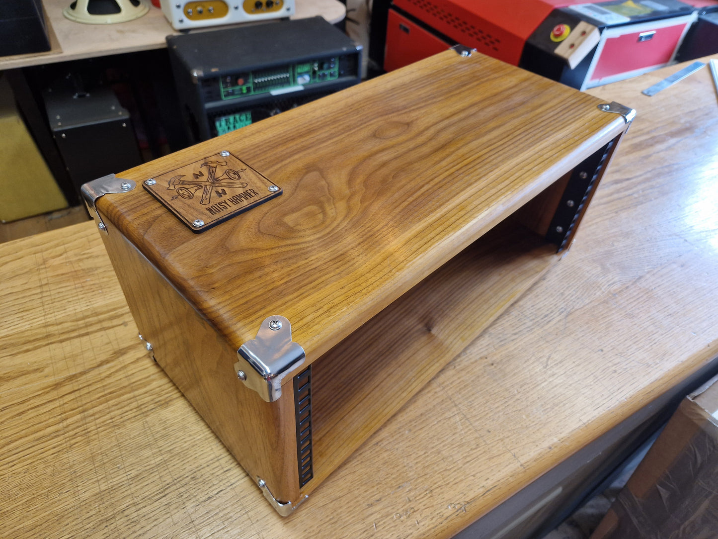 Custom Studio Hardwood Rack Unit Enclosure Headshell