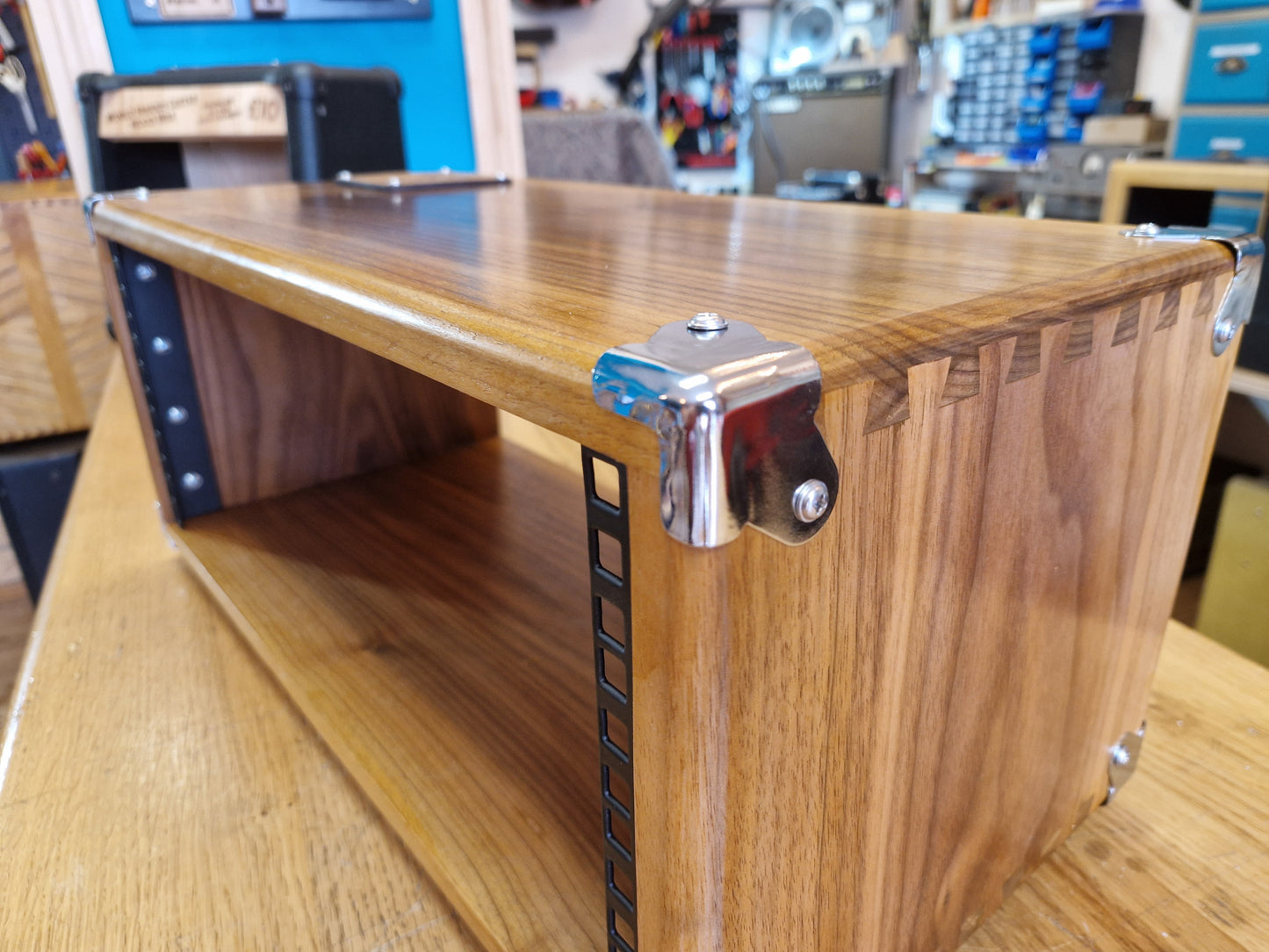 Custom Studio Hardwood Rack Unit Enclosure Headshell
