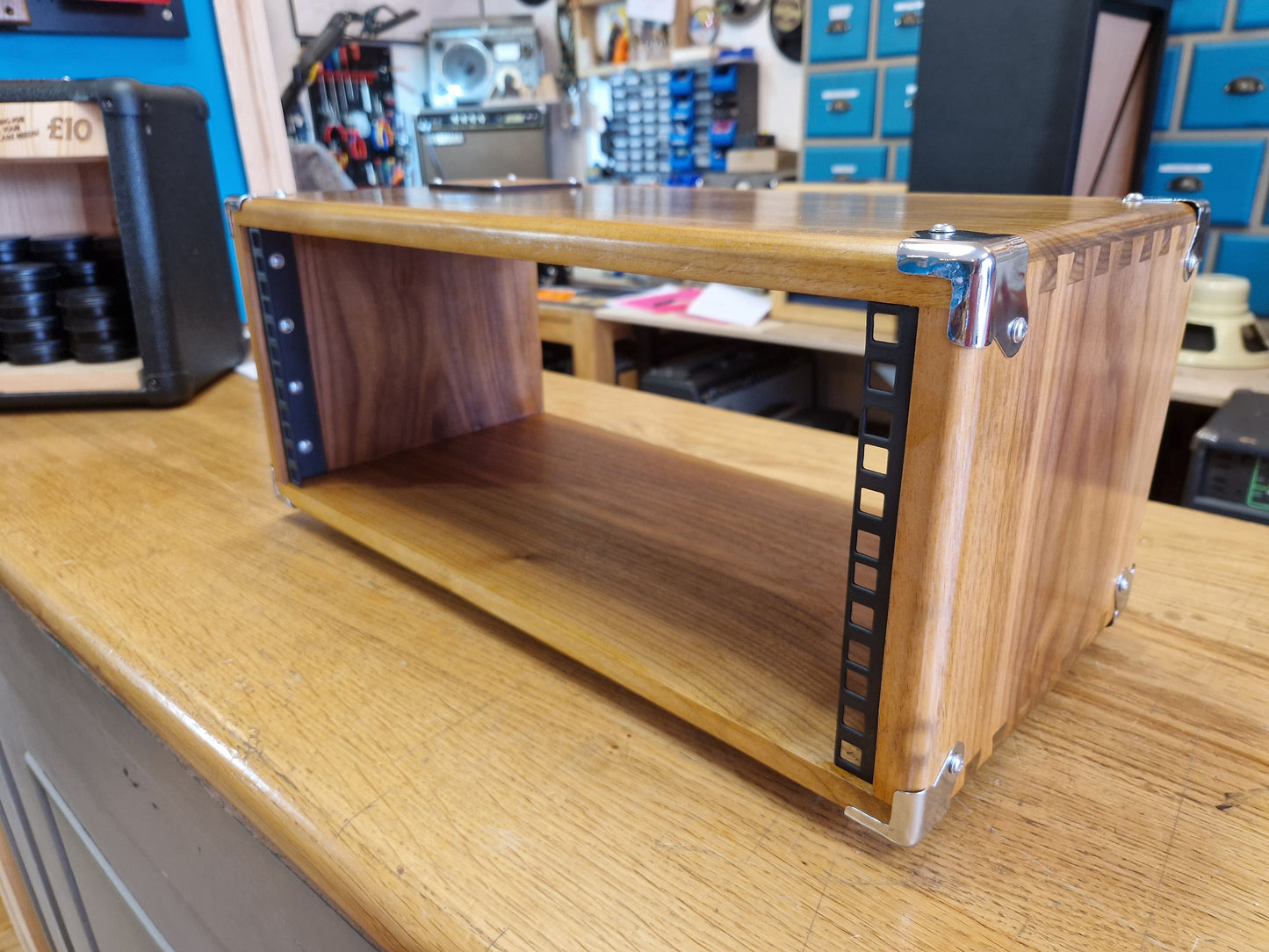 Custom Studio Hardwood Rack Unit Enclosure Headshell