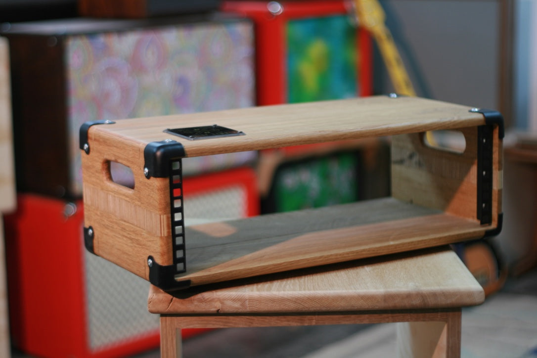 Custom Studio Hardwood Rack Unit Enclosure Headshell