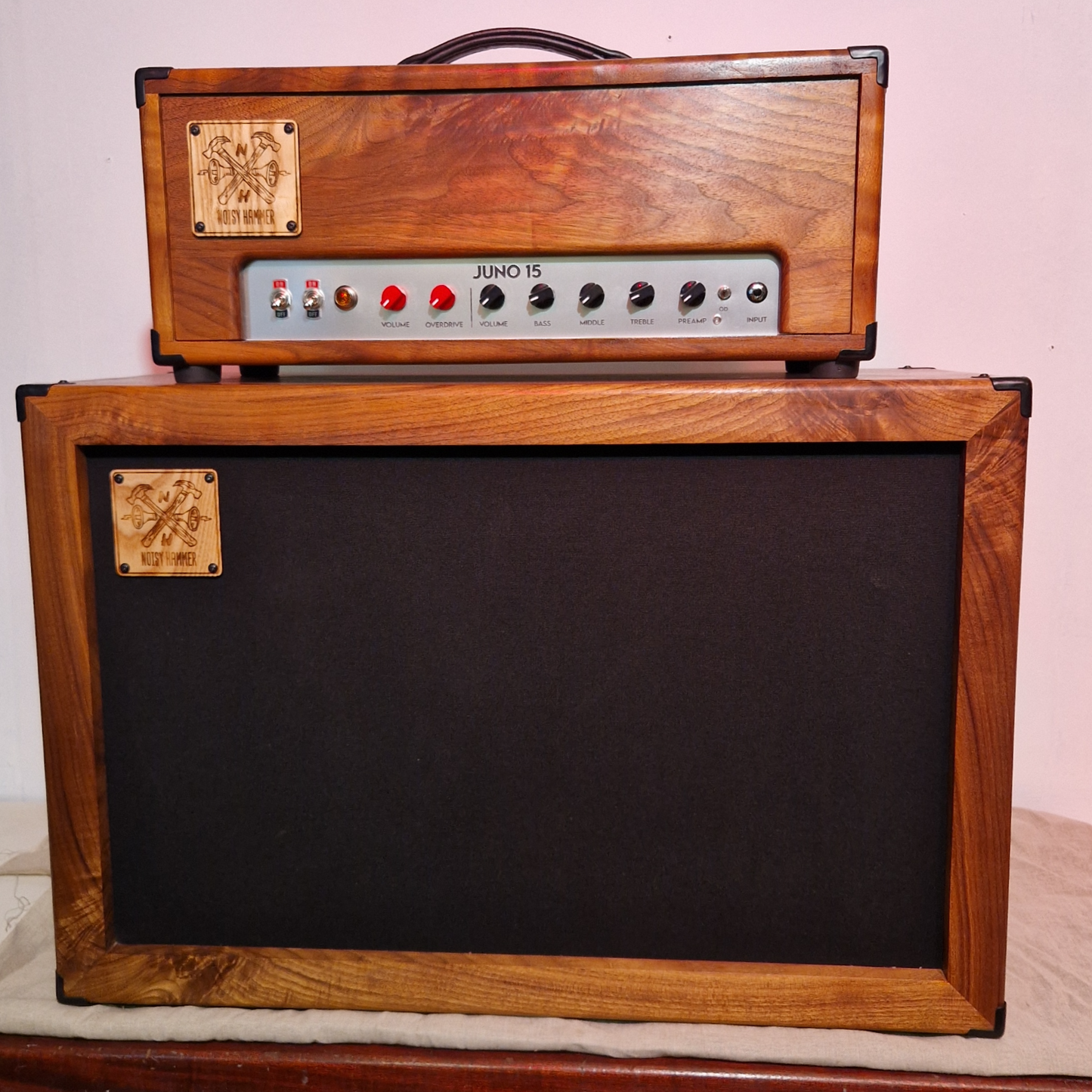 Noisy Hammer Juno 15w Guitar Amplifier + 2x12" or 1x15" cab image 9