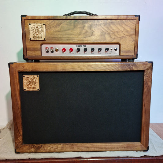 Noisy Hammer Juno 50w Guitar Amplifier + 2x12" cab image 0