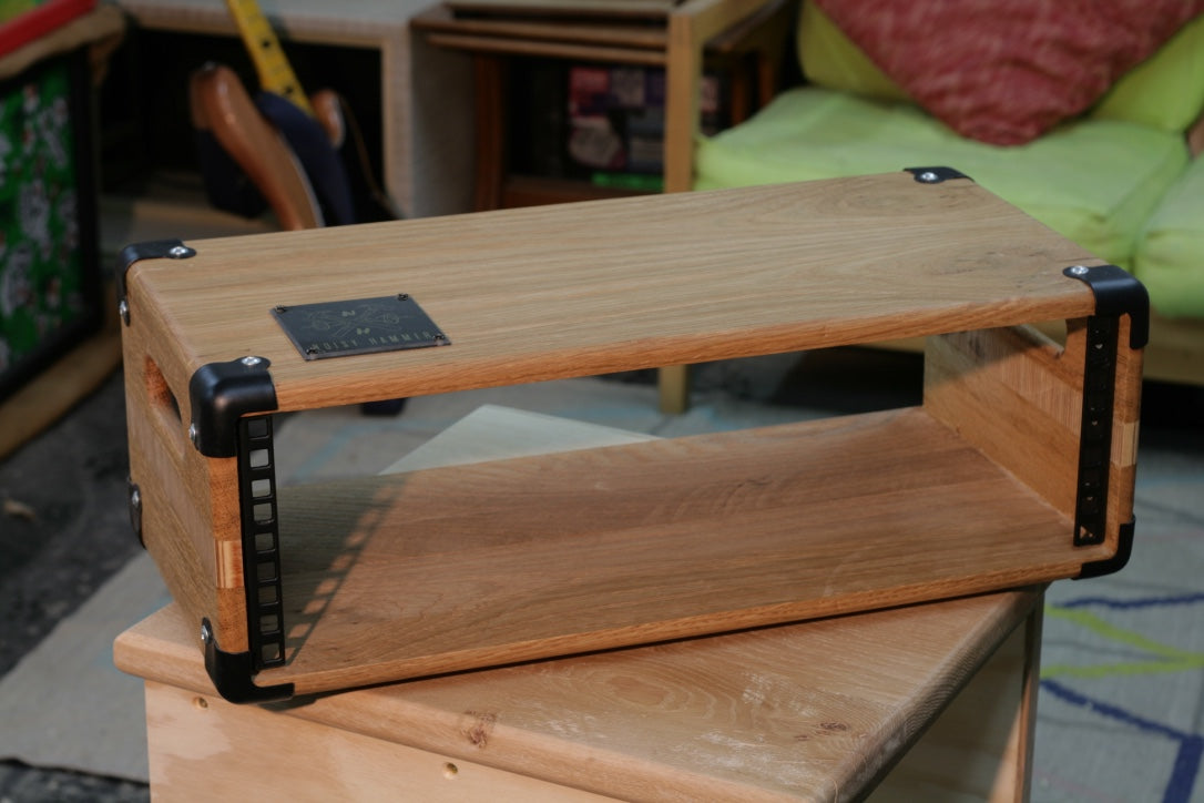 Custom Studio Hardwood Rack Unit Enclosure Headshell