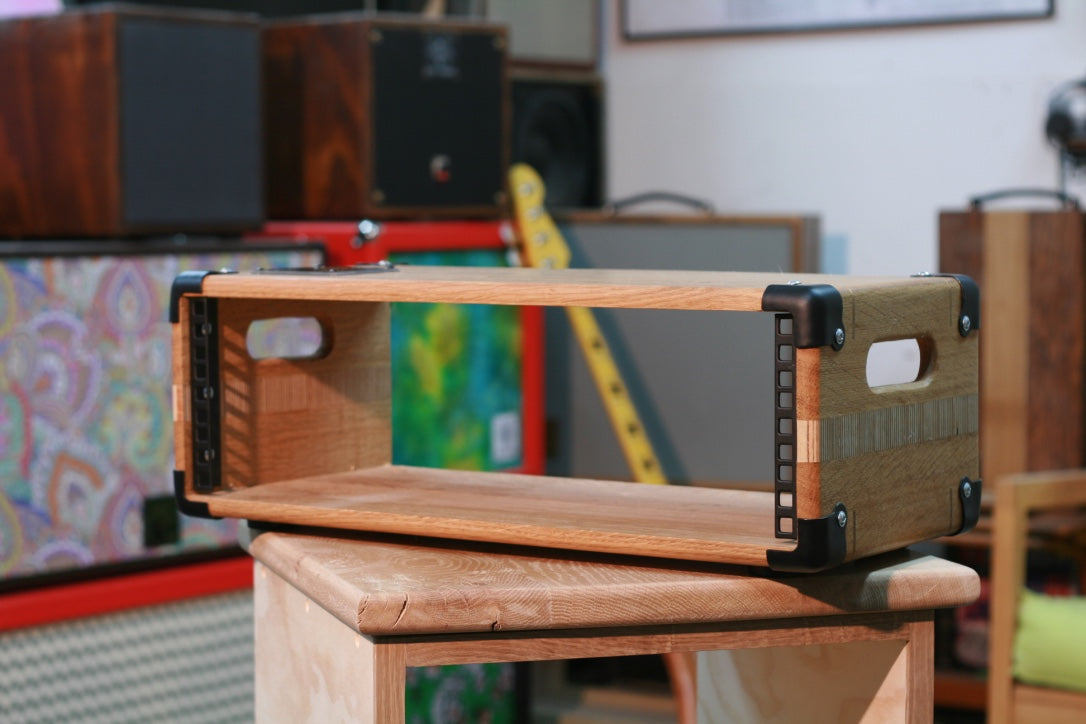 Custom Studio Hardwood Rack Unit Enclosure Headshell