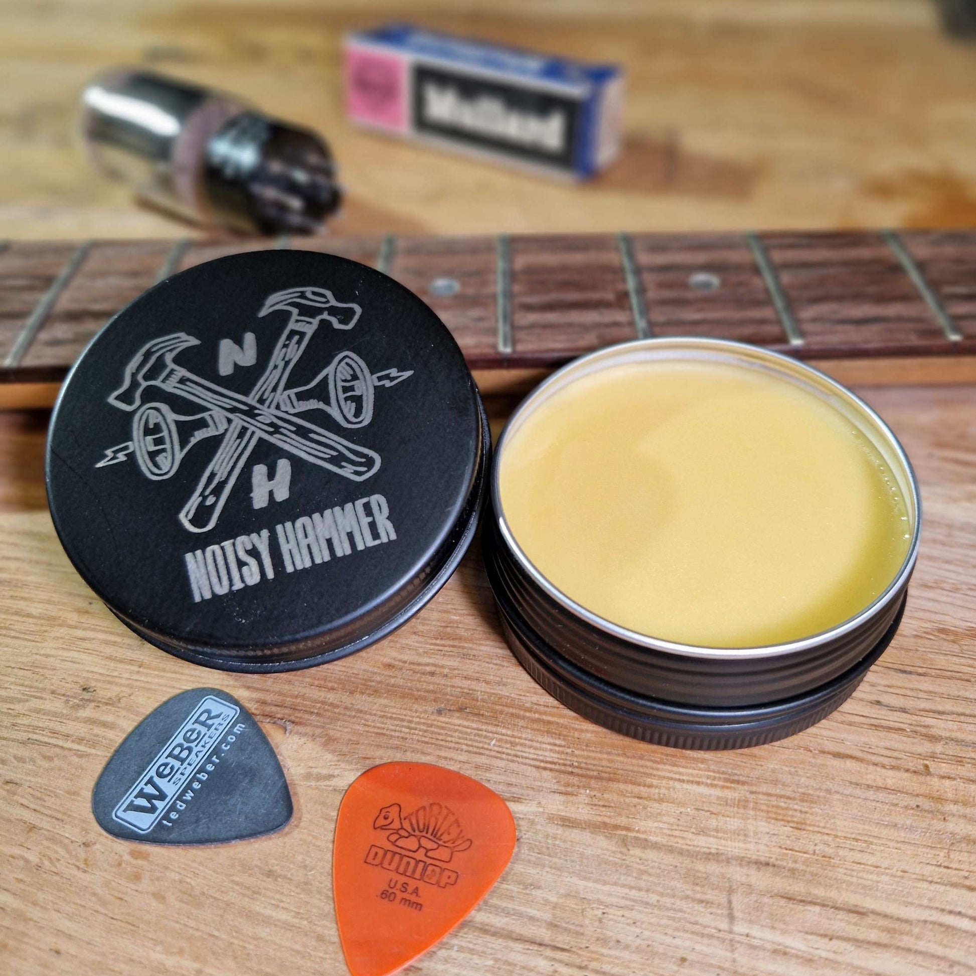 Noisy Hammer Guitar Wood Restoration Wax image 0