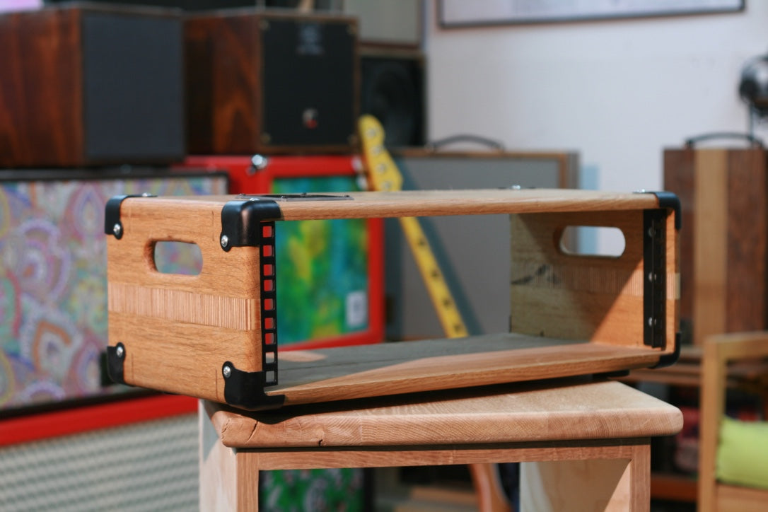 Custom Studio Hardwood Rack Unit Enclosure Headshell