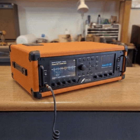 Axe FX Rack_Unit_Case_Headshell_Orange