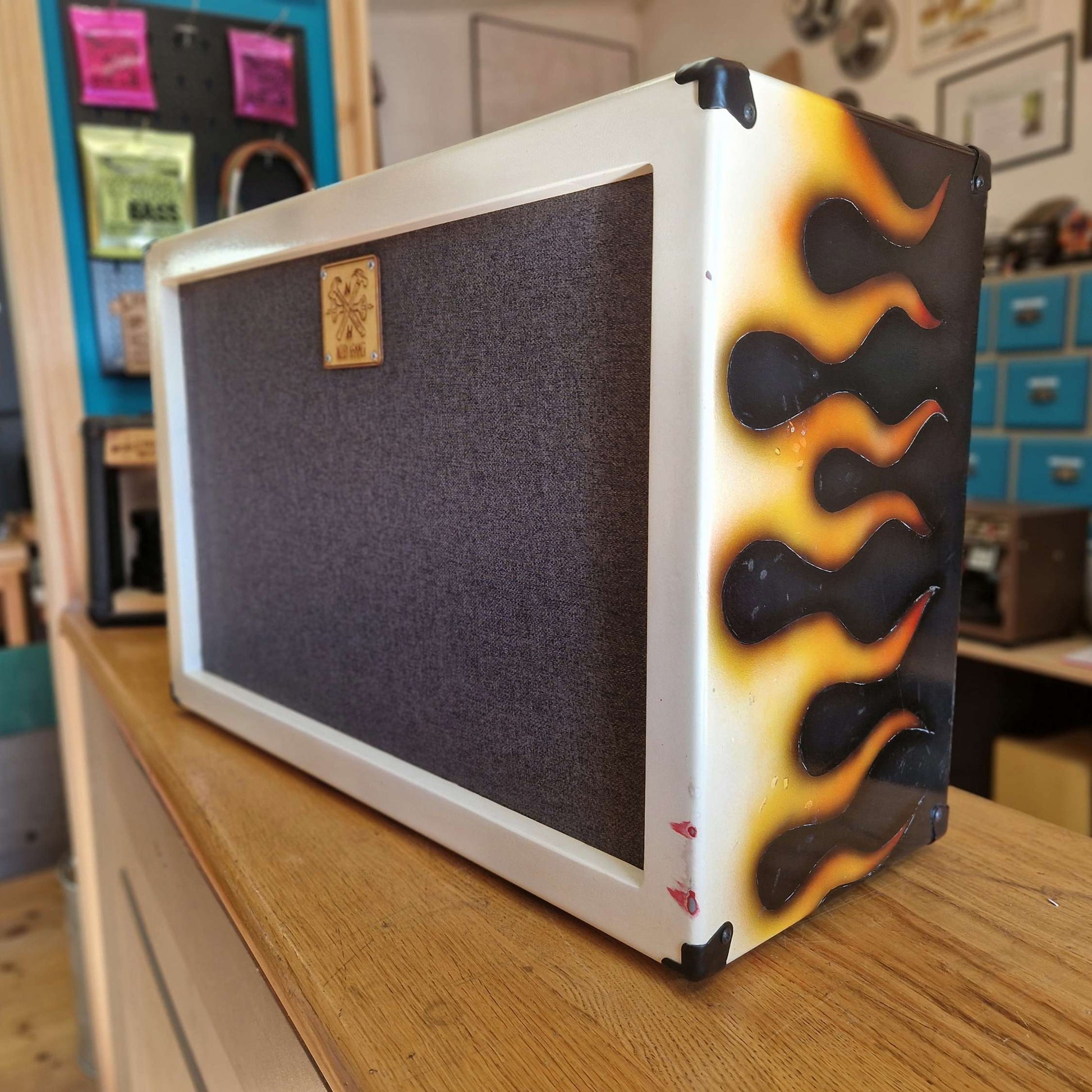 Hot Rod Flame Custom Shop 2x12 Standard Guitar Speaker Cabinet