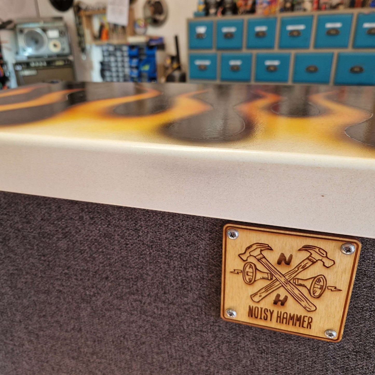 Hot Rod Flame Custom Shop 2x12 Standard Guitar Speaker Cabinet