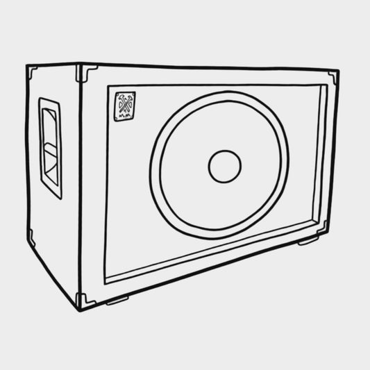 Husky 1x15" Bass Speaker Cabinet