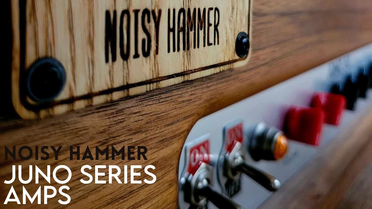 Charger la vidéo : Vidéo promotionnelle de l'amplificateur de guitare Noisy Hammer Juno
