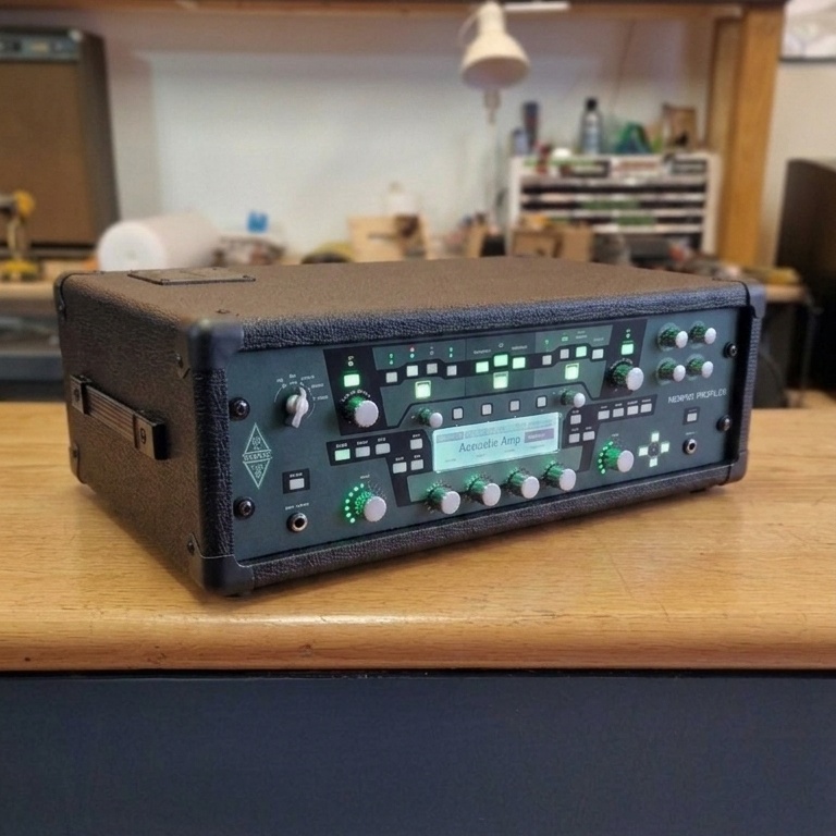 Kemper Powerack Profiler Rack_Unit_Case_Headshell_Black Tolex