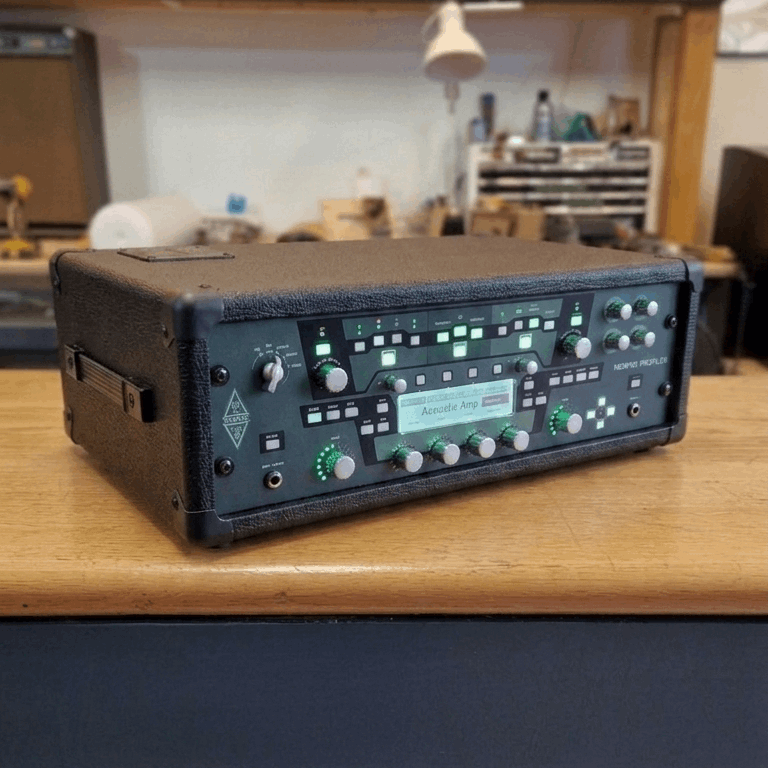 Kemper Powerack Profiler Rack_Unit_Case_Headshell_Black Tolex