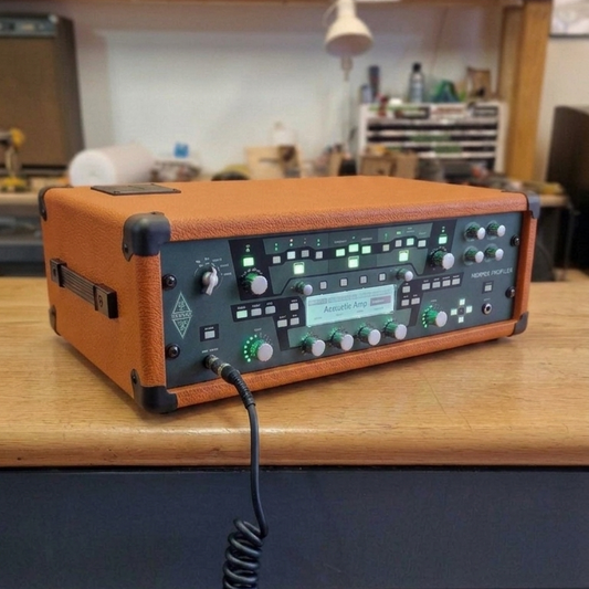 Kemper Powerack Profiler Rack_Unit_Case_Headshell_Orange Tolex