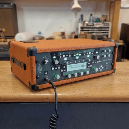 Kemper Powerack Profiler Rack_Unit_Case_Headshell_Orange Tolex