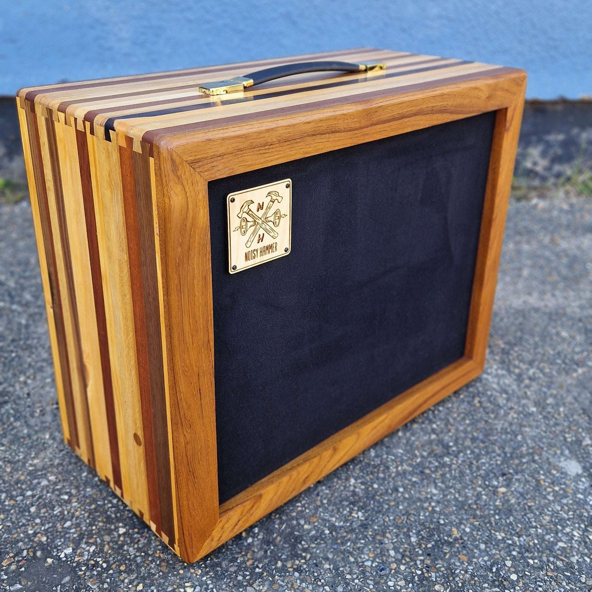 Exotic Hardwood Guitar Cabinet 1x12 Vintage 30 