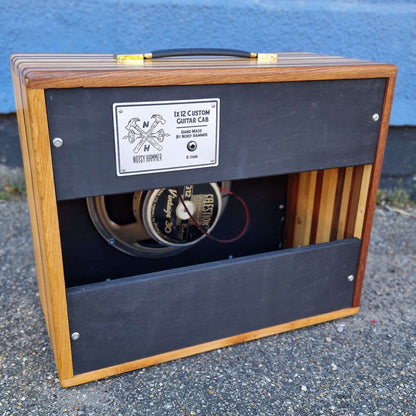Exotic Hardwood Guitar Cabinet 1x12 Vintage 30 