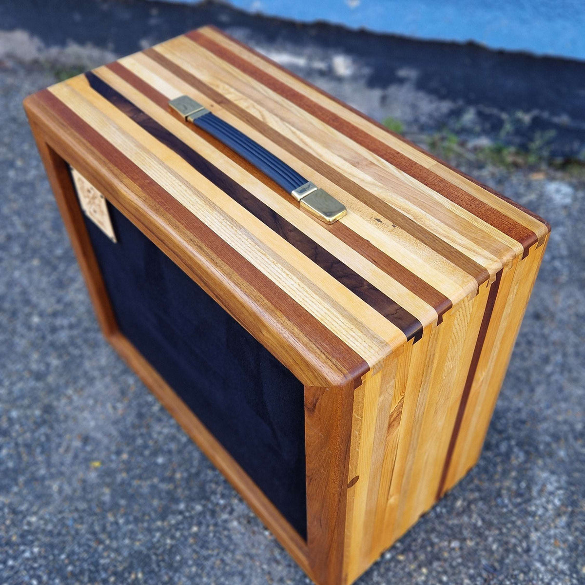 Exotic Hardwood Guitar Cabinet 1x12 Vintage 30 