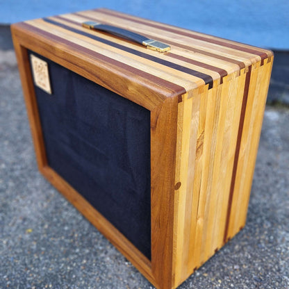 Exotic Hardwood Guitar Cabinet 1x12 Vintage 30 