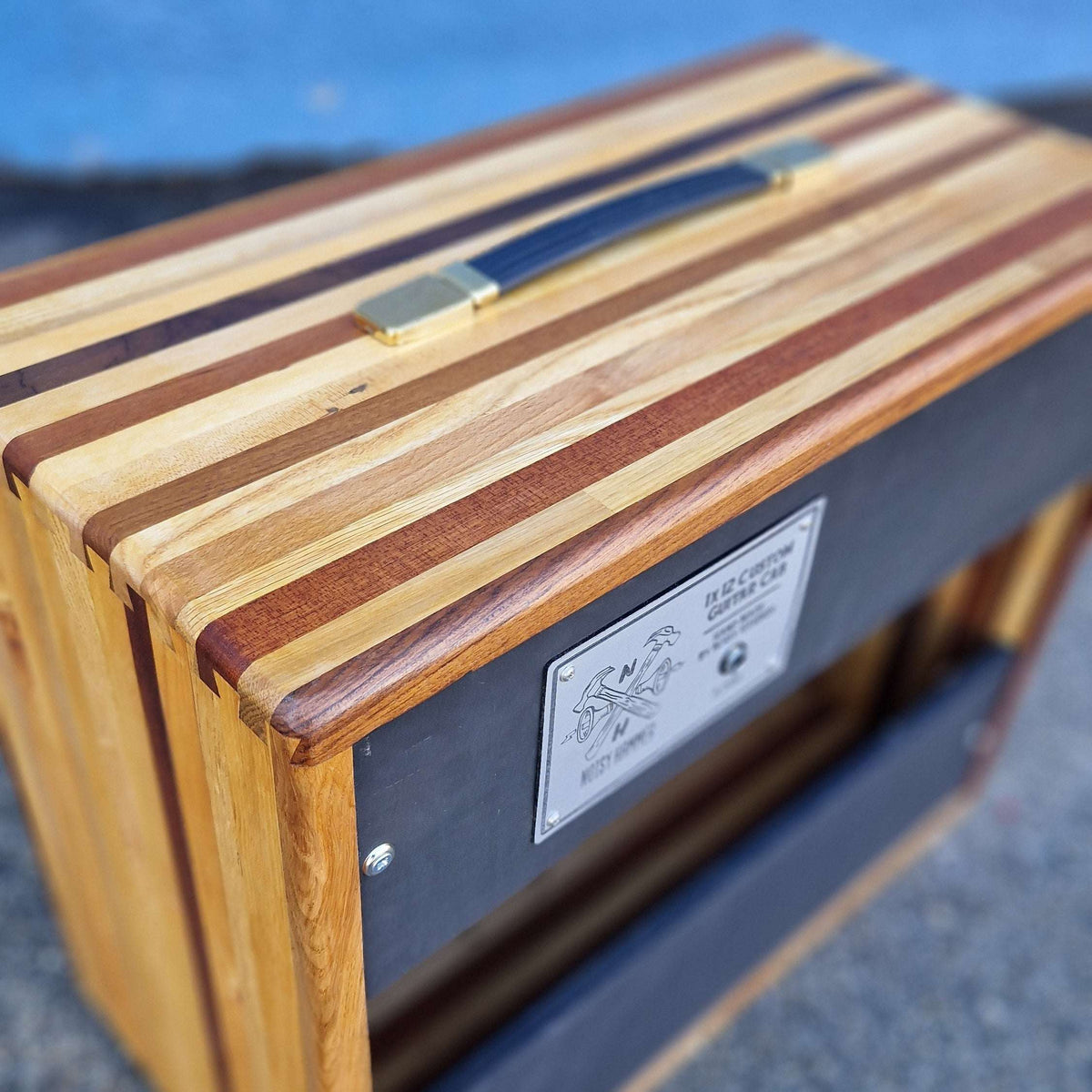 Exotic Hardwood Guitar Cabinet 1x12 Vintage 30 