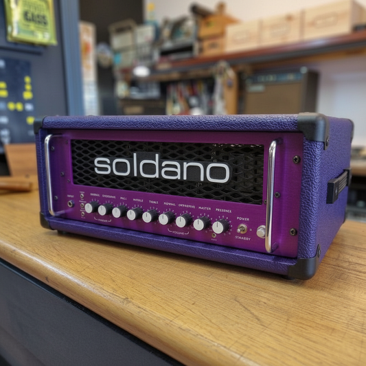 Noisy_Hammer_-_Soldano_SLO-100_Rack_Amplifier_Rack_Unit_Headshell_Case Purple Tolex
