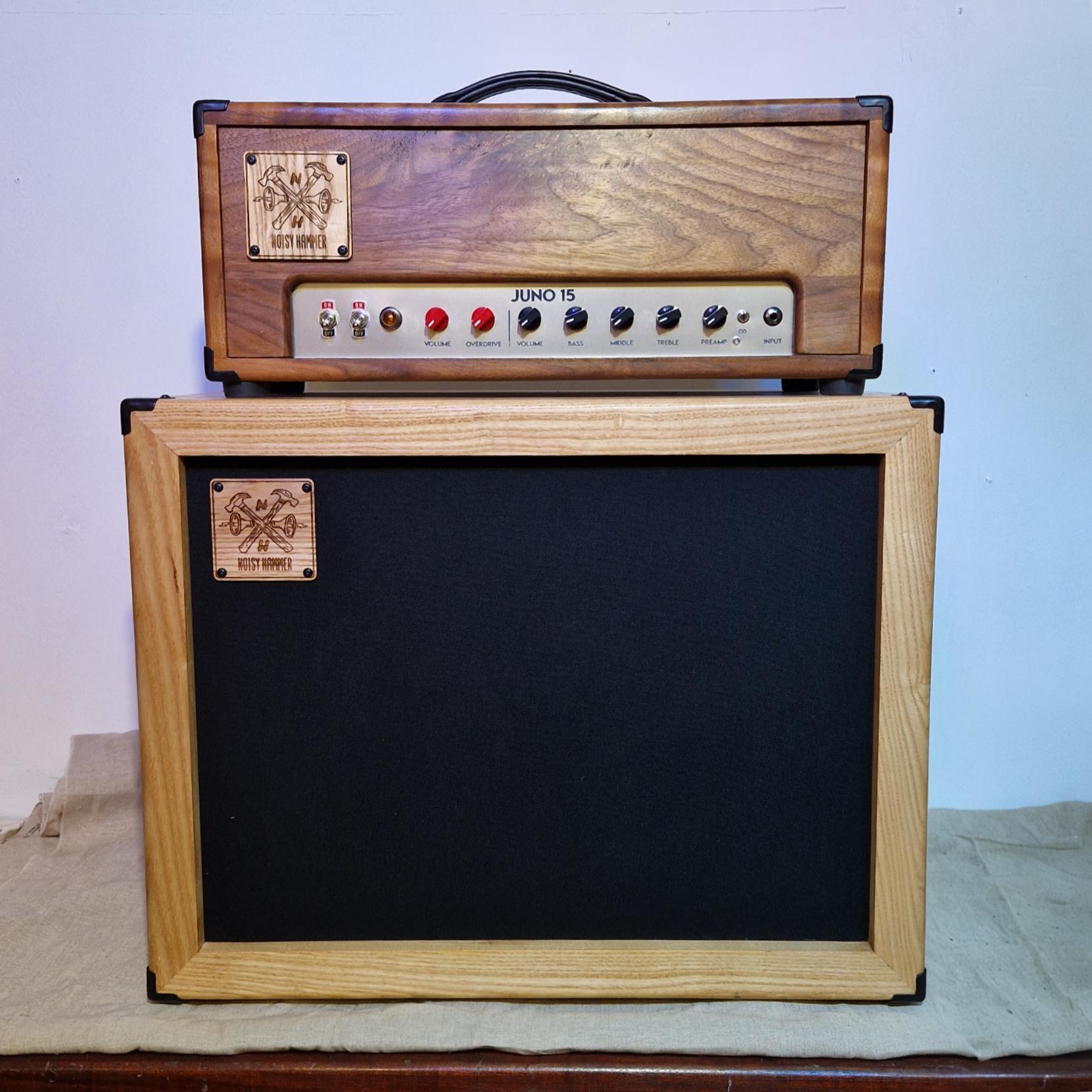 Noisy Hammer Juno 15w Guitar Amplifier + 2x12" or 1x15" cab