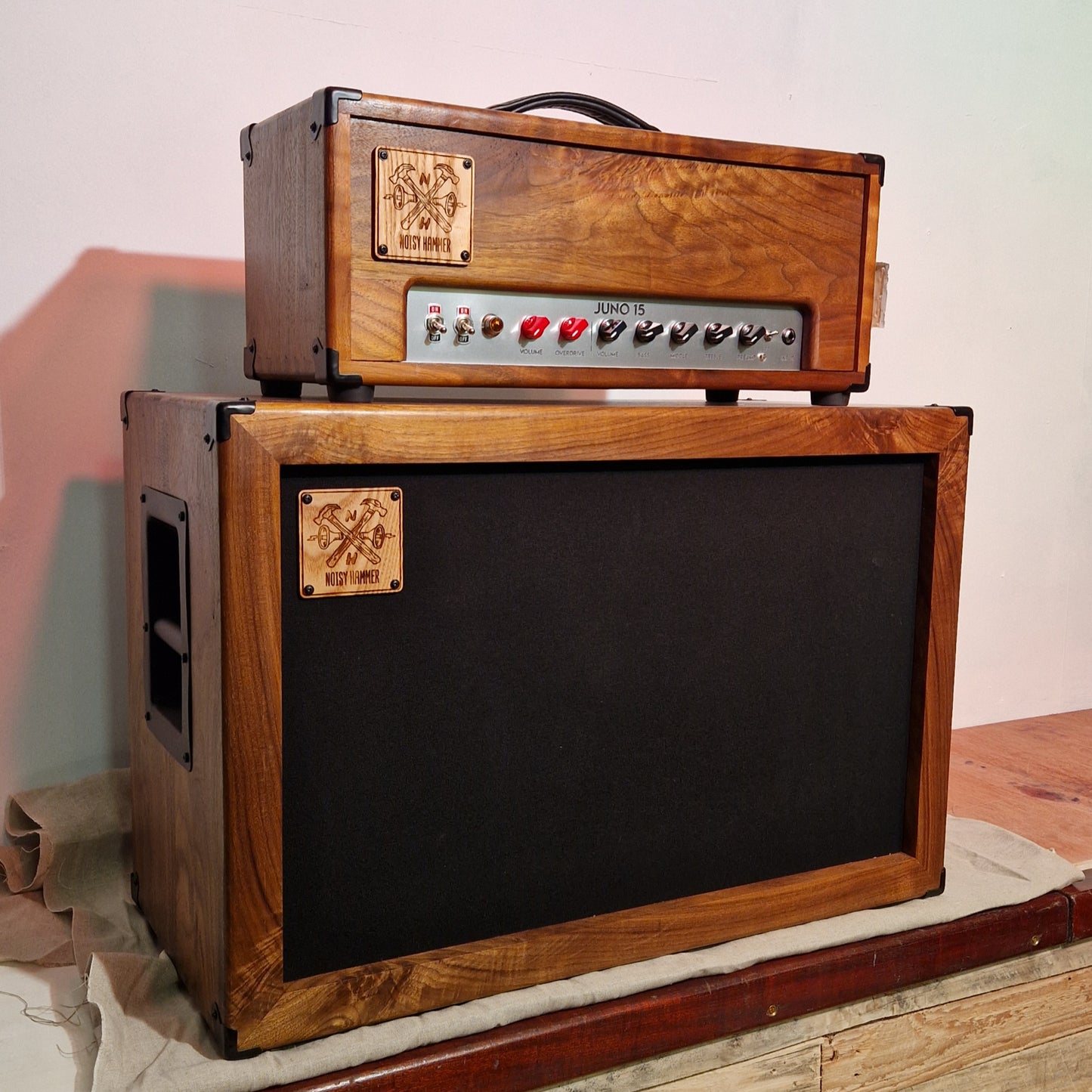 Noisy Hammer Juno 15w Guitar Amplifier + 2x12" or 1x15" cab