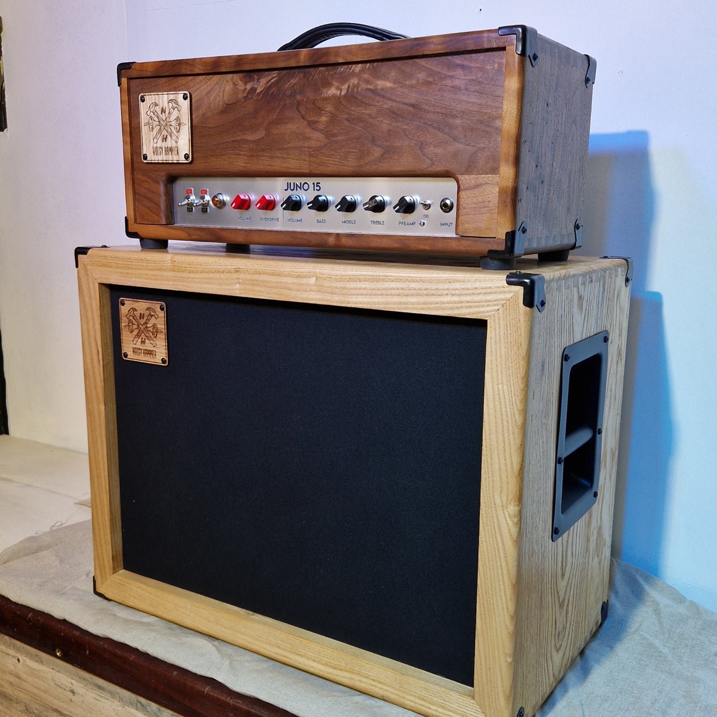 Noisy Hammer Juno 15w Guitar Amplifier + 2x12" or 1x15" cab