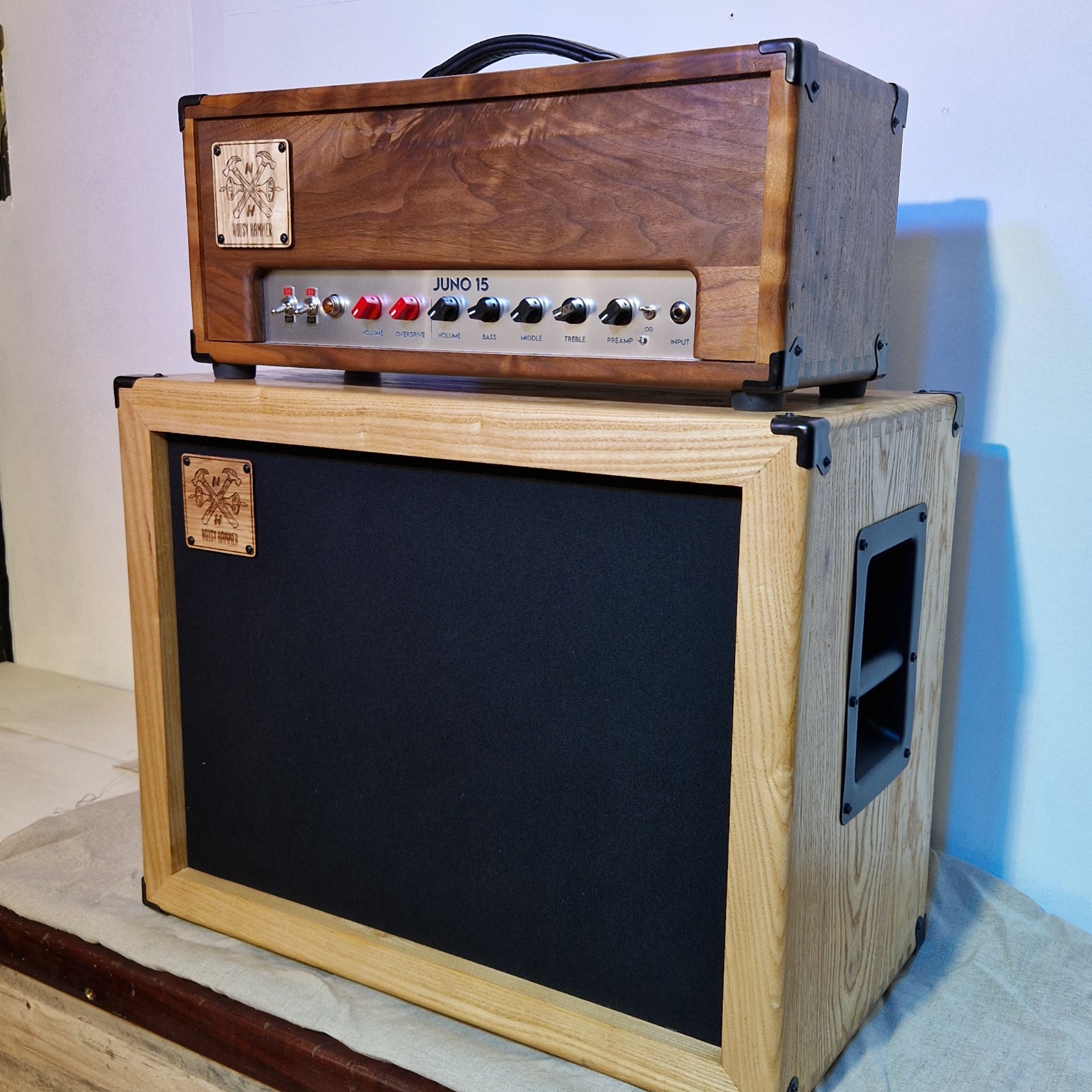 Noisy Hammer Juno 15w Guitar Amplifier + 2x12" or 1x15" cab