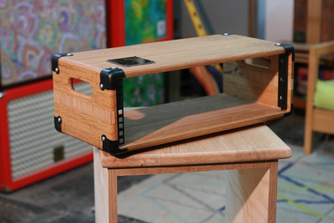 Custom Studio Hardwood Rack Unit Enclosure Headshell