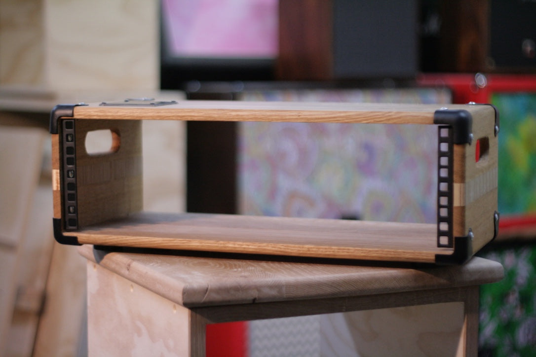 Custom Studio Hardwood Rack Unit Enclosure Headshell