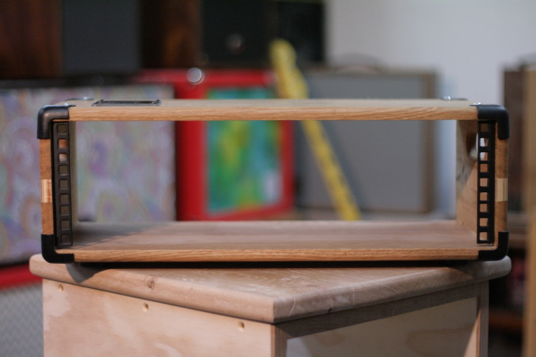 Custom Studio Hardwood Rack Unit Enclosure Headshell
