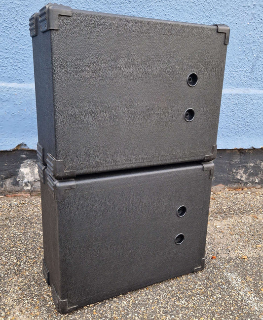 Noisy Hammer Matching Pair 1x12 Custom Guitar Cabinets – (Wet/Dry & L/R Stereo)