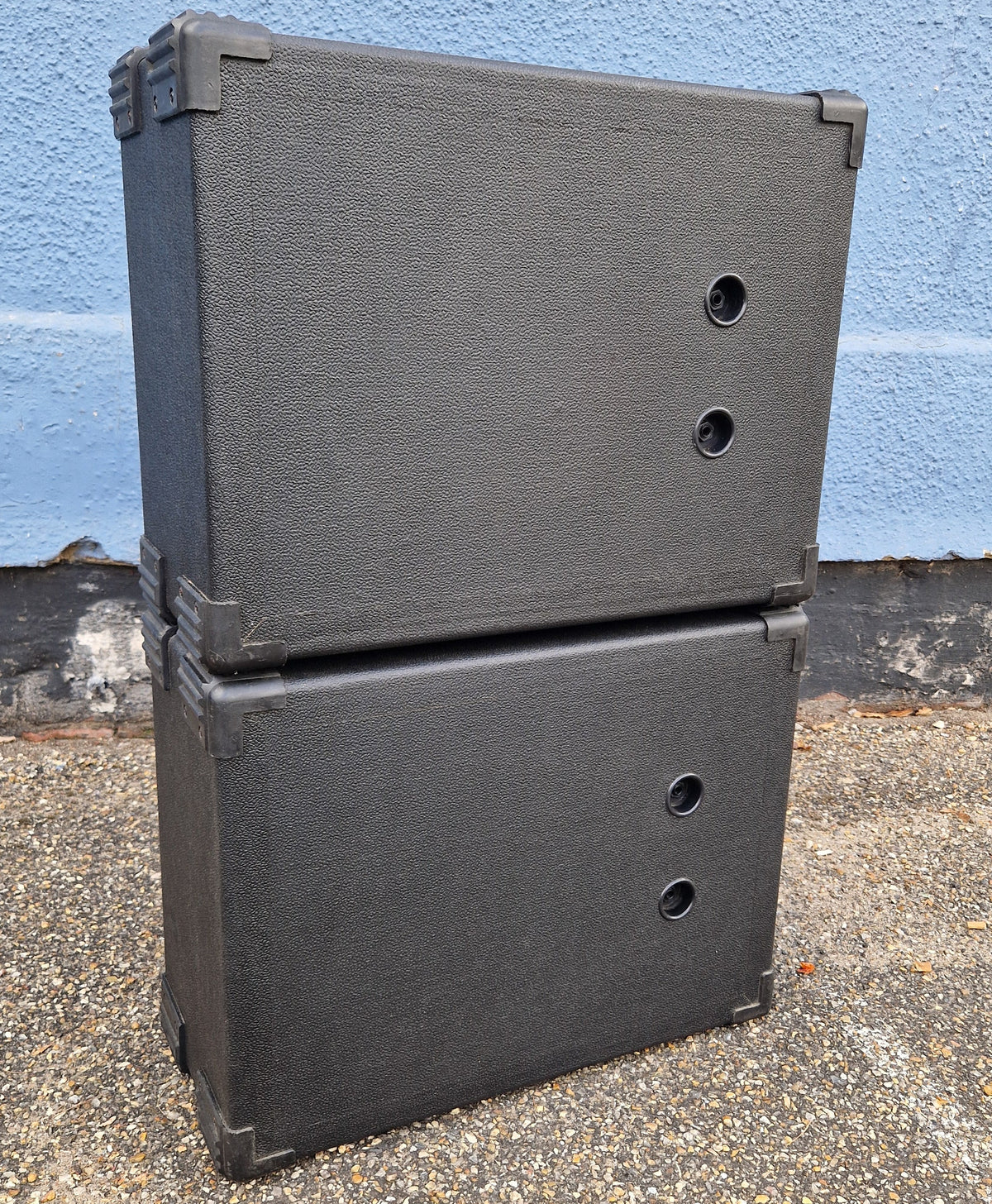 Noisy Hammer - Baffle d'enceinte guitare 1x12" en bois durs mélangés "Stripy"